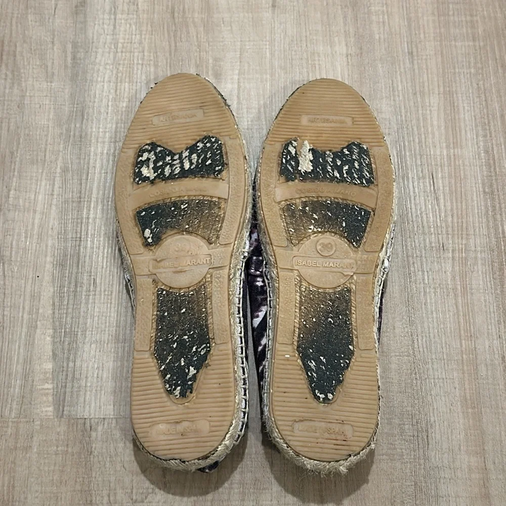 Isabel Marant Leather Espadrilles
